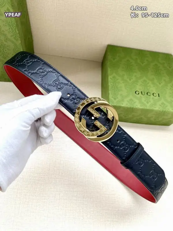 Gucci belt 40mmX100-125cm 8L30